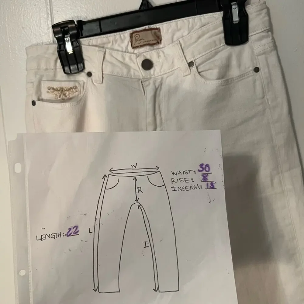 PAIGE bermuda photos denim